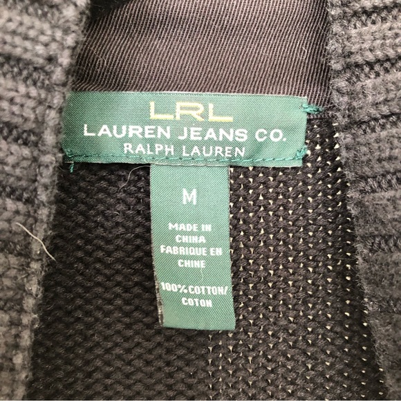 LRL double breasted button sweater - Picture 7 of 7